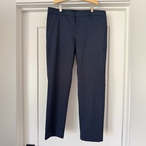 Banana Republic Women's hthr Navy Hampton Pants - Slim Straight